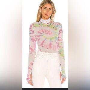 AFRM mesh long sleeve top